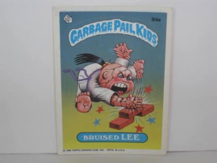 094a Bruised LEE [Copyright] 1986 Topps Garbage Pail Kids Card